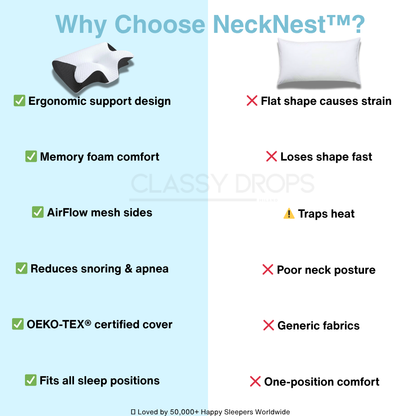 NeckNest™ Pillow